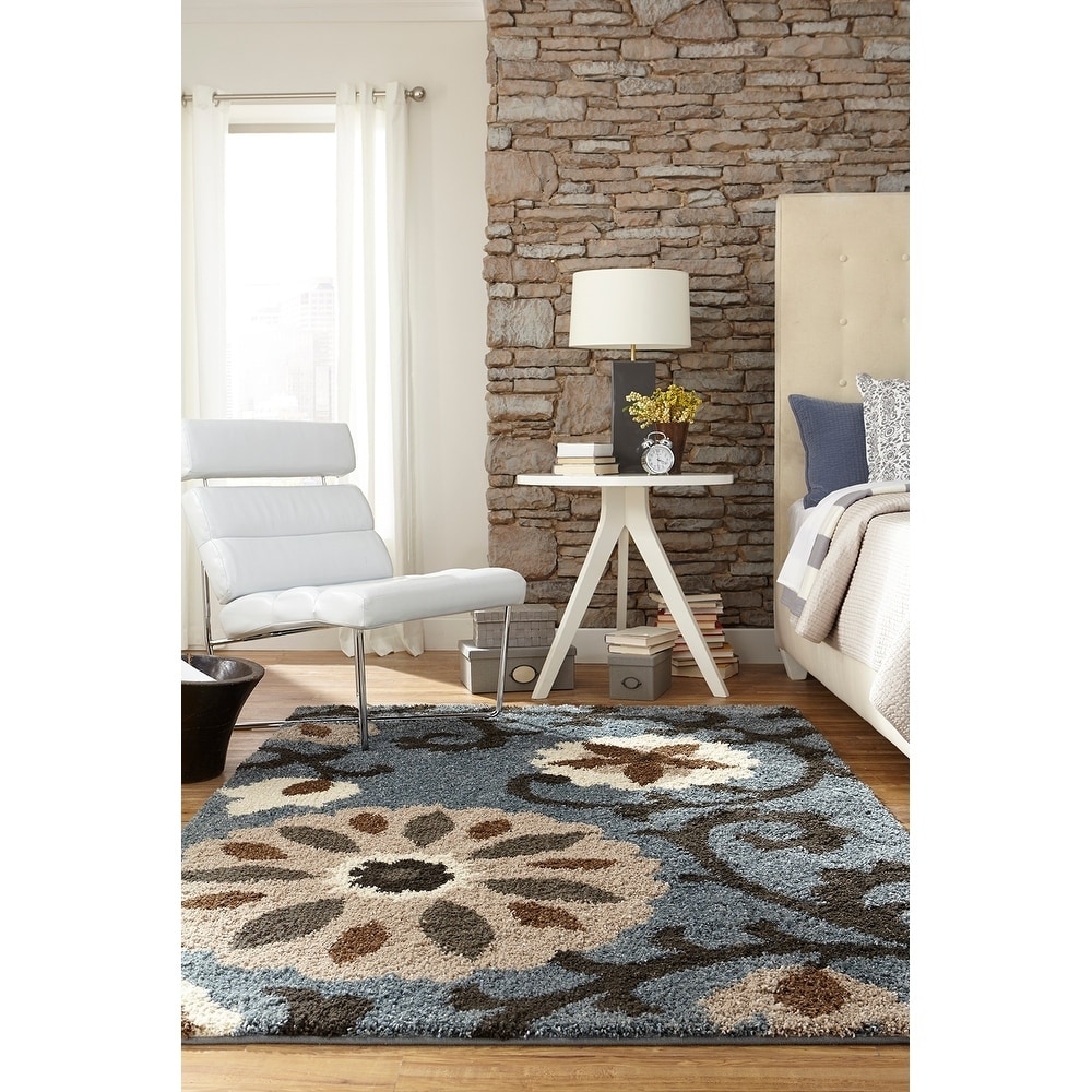 American Rug Craftsmen Augusta Hazelhurst Abyss Blue (34 X 56)