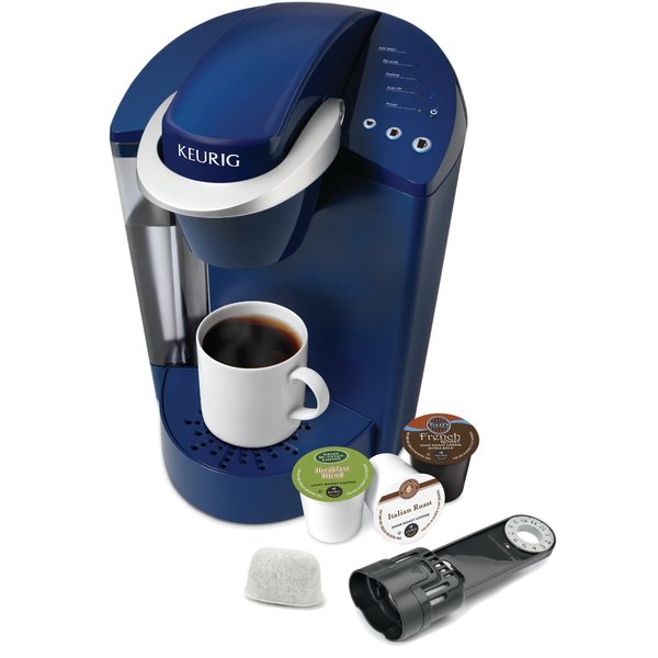 Keurig K45 Blue Elite Brewing System with Bonus 12 Kcups and Water