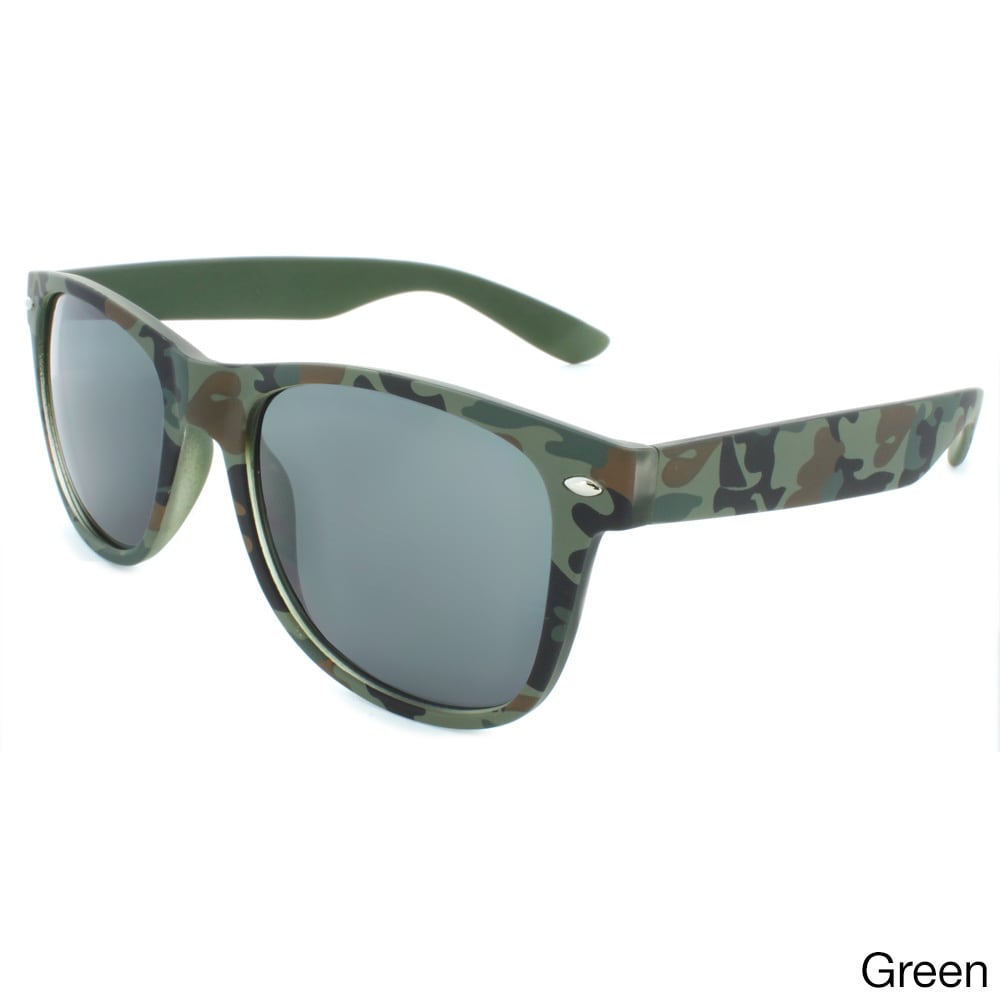 Epic Eyewear Unisex Camouflage 50mm Wayfarer Sunglasses