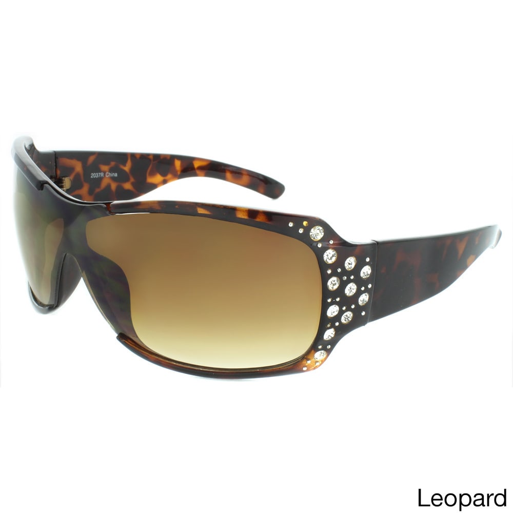 Epic Eyewear Womens 65mm Shield Sunglasses