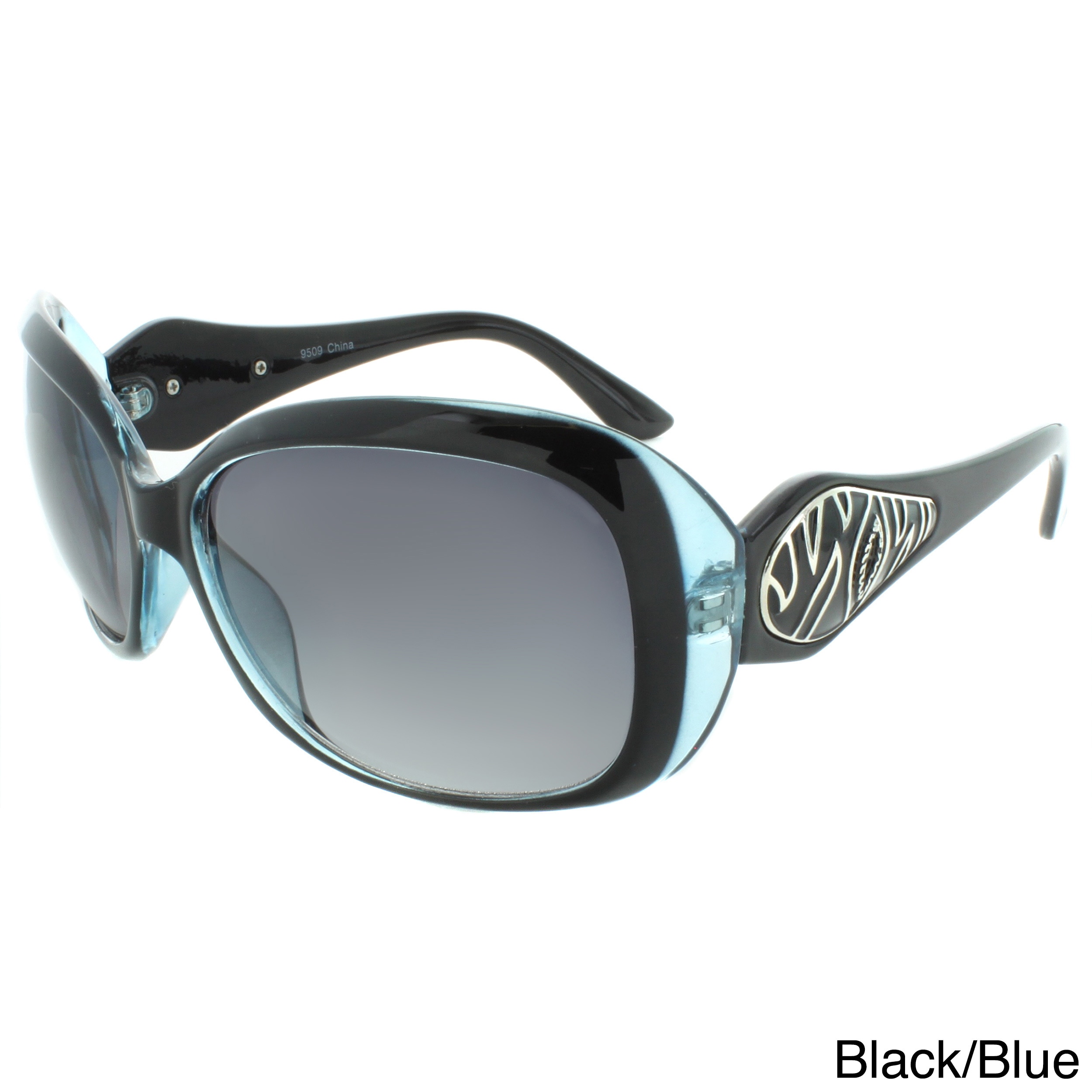 Epic Eyewear Womens Emblem temple 60mm Oval Sunglasses