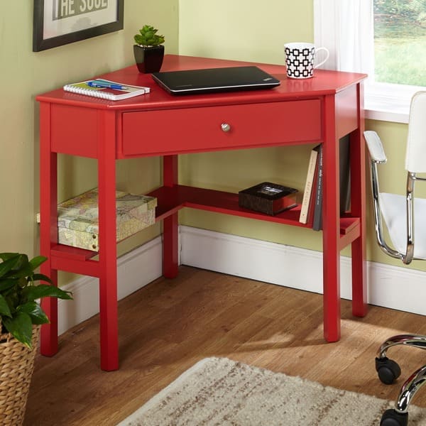 Shop Simple Living Ellen Corner Desk Overstock 9176857