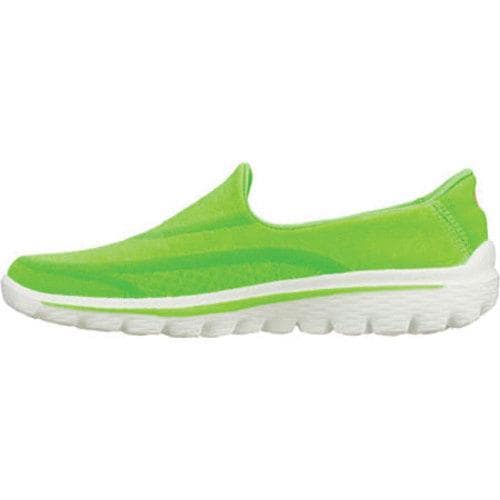 skechers go walk womens green