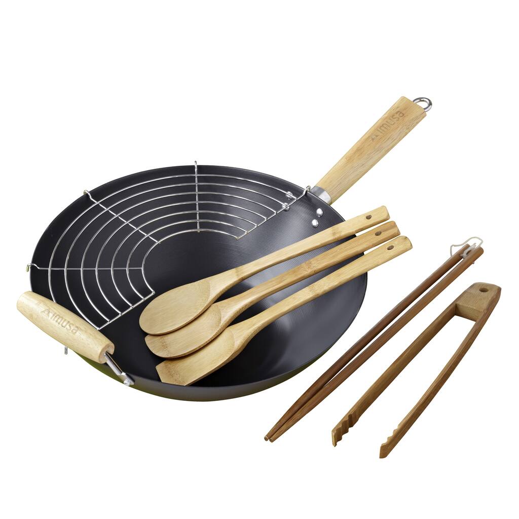 IMUSA 7-piece Wok Gift Set