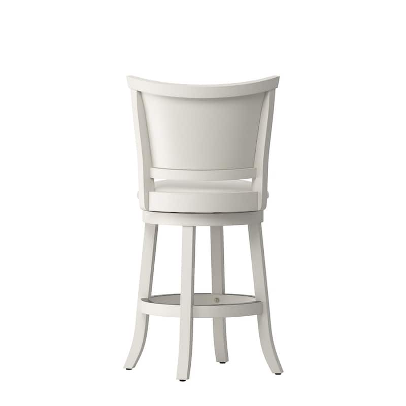 Wesley Swivel Counter Height Barstools, Set of 2