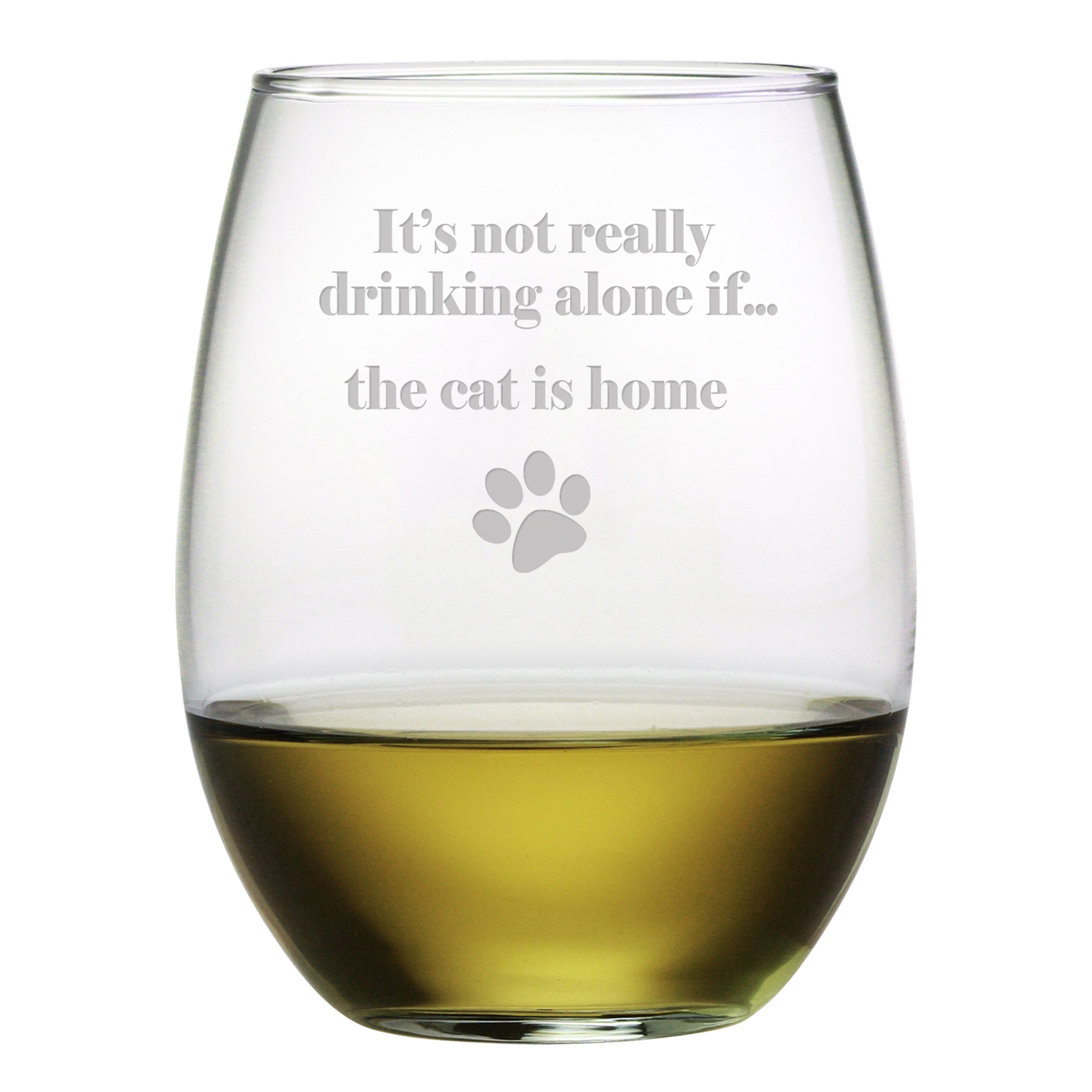 stemless wine glasses