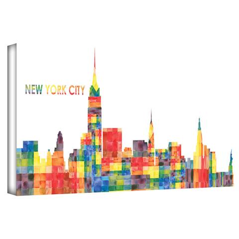 Revolver Ocelot 'New York City' Gallery-wrapped Canvas