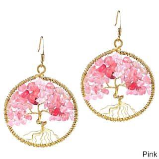 Jade Pink Jewelry Our Best Watches Deals Online At Handmade Tree Of Life Stone Dangle Earrings Thailand