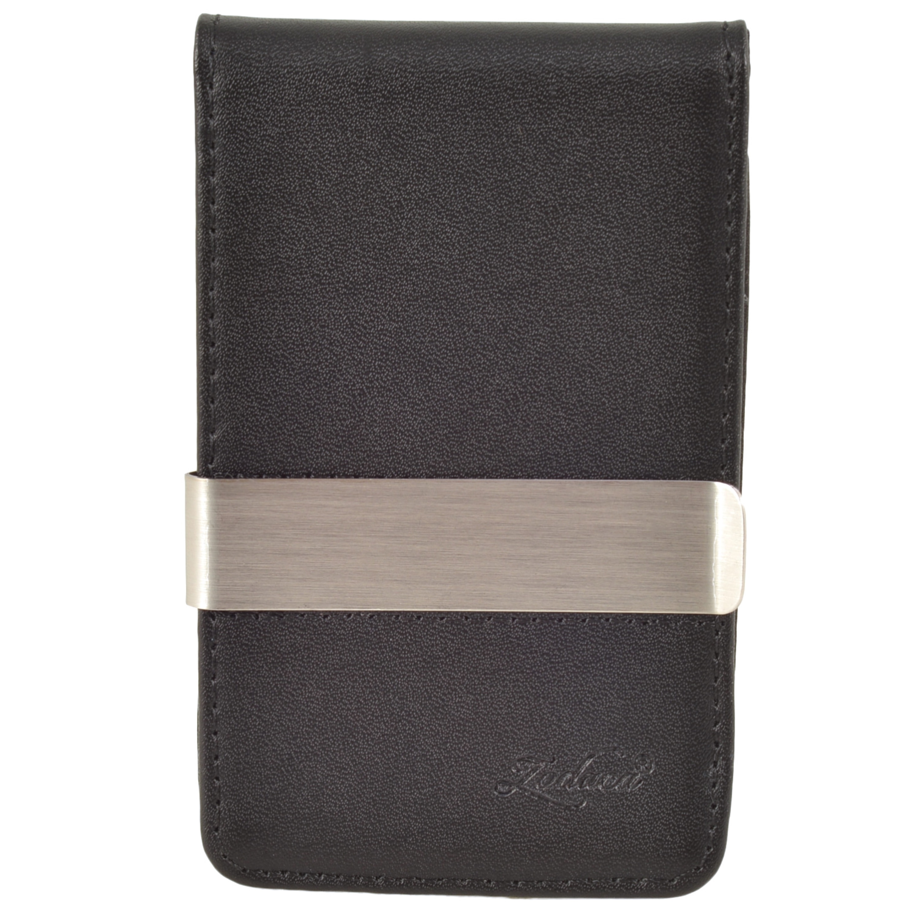 Basacc Slim Fit Genuine Leather Detachable Money Clip Wallet With 4 Card Slots