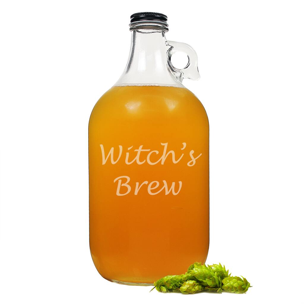 Halloween Witch's Brew Craft Beer Growler