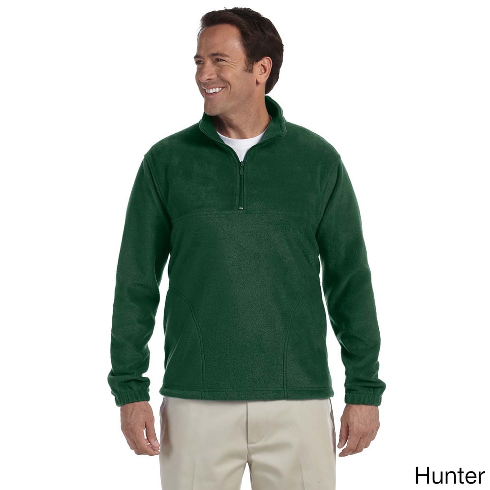 fleece half zip mens