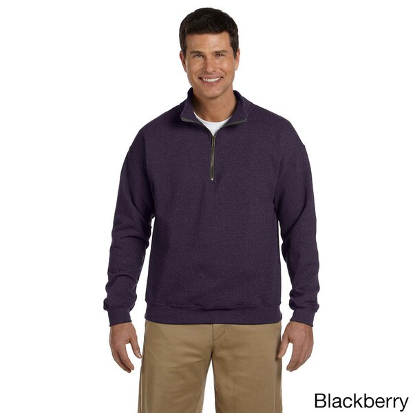 Gildan Men's Heavy Blend Vintage Classic Quarter-zip Cadet 8-ounce Collar Sweatshirt