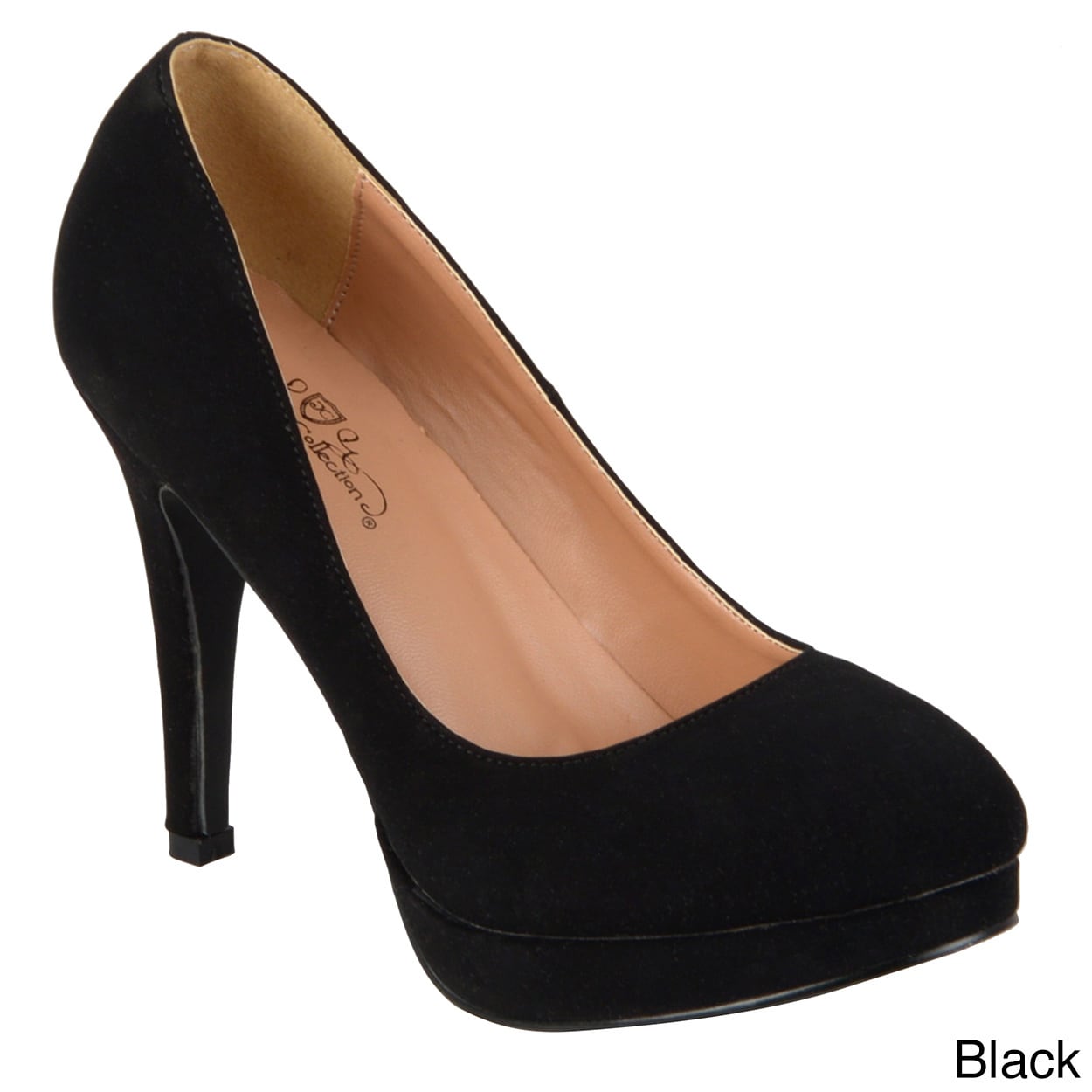 Journee Collection Womens Madi 1 Round Toe Platform Pumps