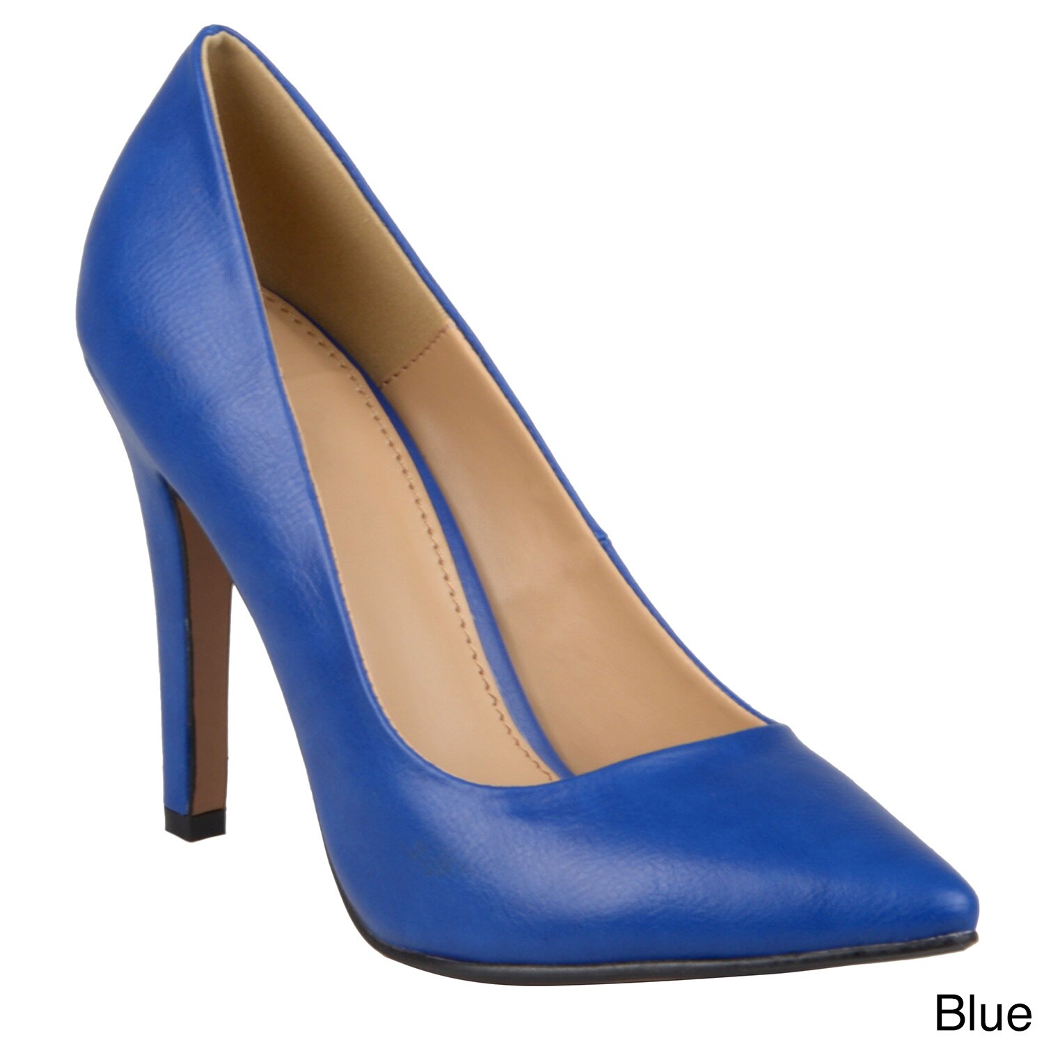 Journee Collection Women's 'Yoko-m' Pointed Toe Matte Finish Pumps ...