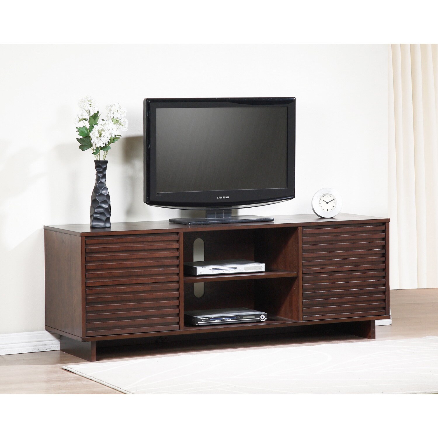 Array Wenge Entertainment Center - Overstock Shopping - Great Deals on ...