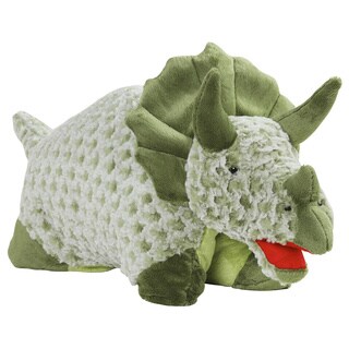 Pillow Pets Dinosaur Green Dinosaur 18 Stuffed Animal Plush Toy