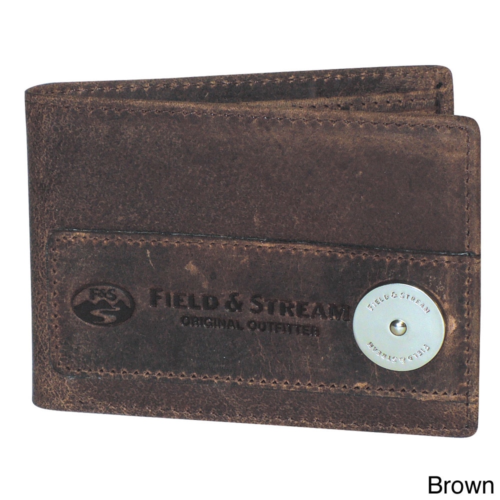 Field   Stream Ogden Front Pocket Slimfold Bi fold Travel Wallet