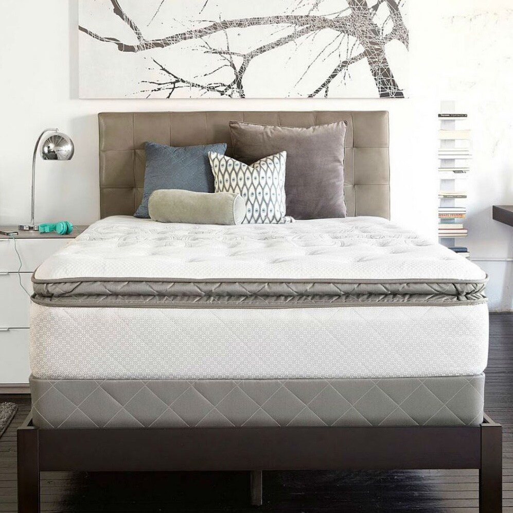 Sealy Posturpedic Gel Series Meadow Lea Cushion Firm Euro