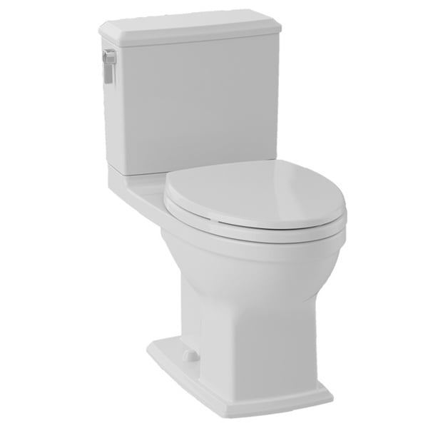 TOTO Drake II 2-piece Toilet With Elongated Bowl And Sanagloss - Free ...