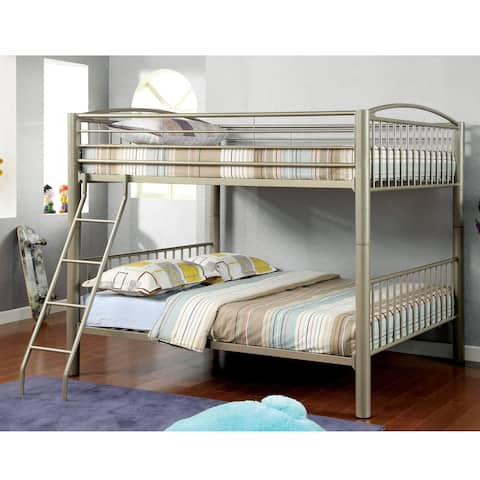 Bunk Bed Mid Century Modern Kids Toddler Beds Online At Olivane Modern Full Over Metallic Gold Bunk Bed By Foa
