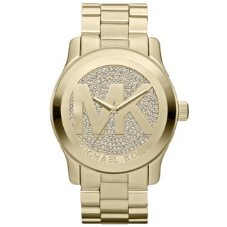 Michael Kors Women's Parker MK5925 Silver Stainless-Steel Quartz Watch ...