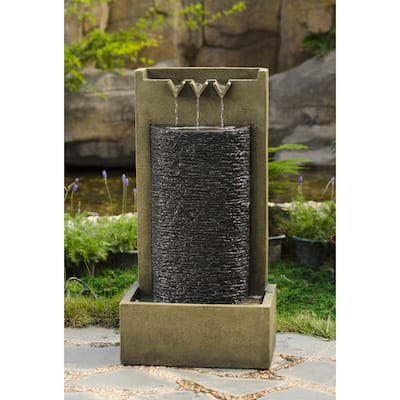 Stone Wall Indoor/ Outdoor Water Fountain