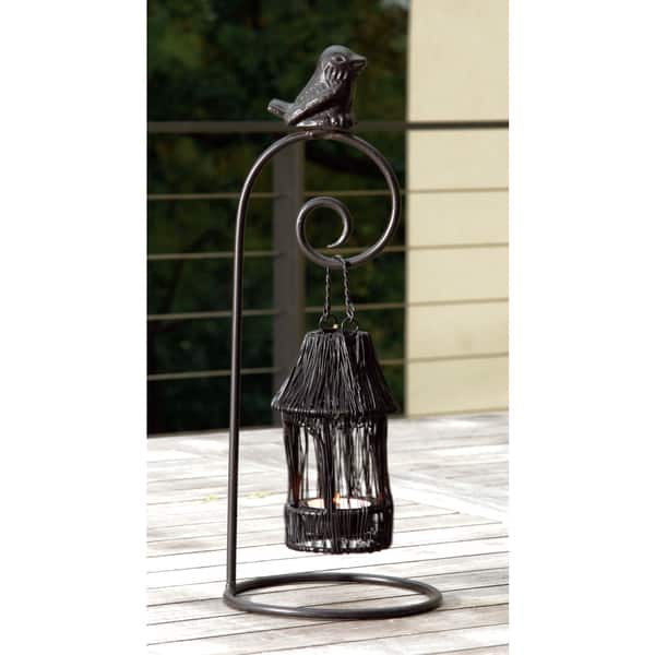 Large 13inch Birdhouse Tealight Candle Holder Overstock 9183610