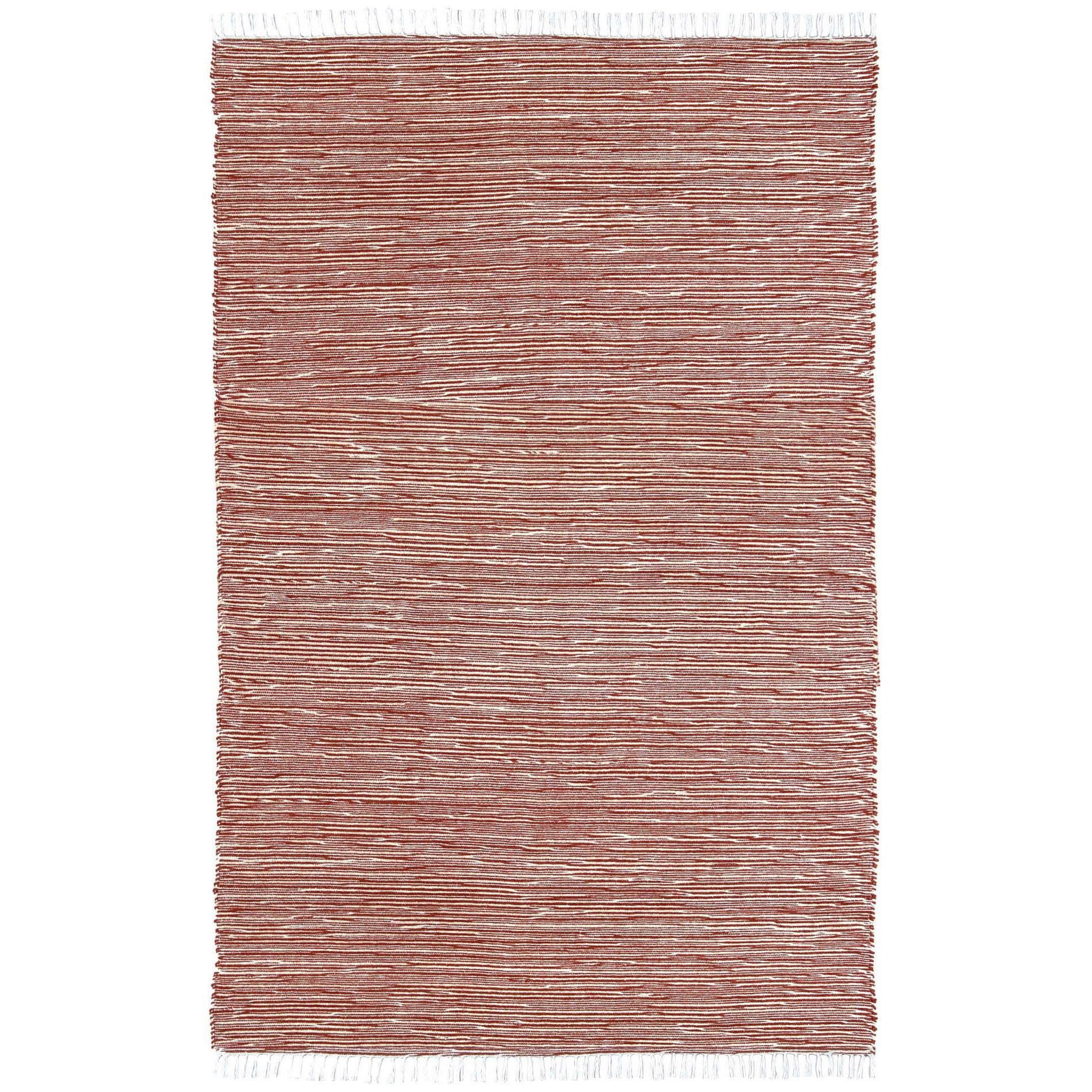 Copper Reversible Chenille Flat Weave Area Rug (9 X 12)