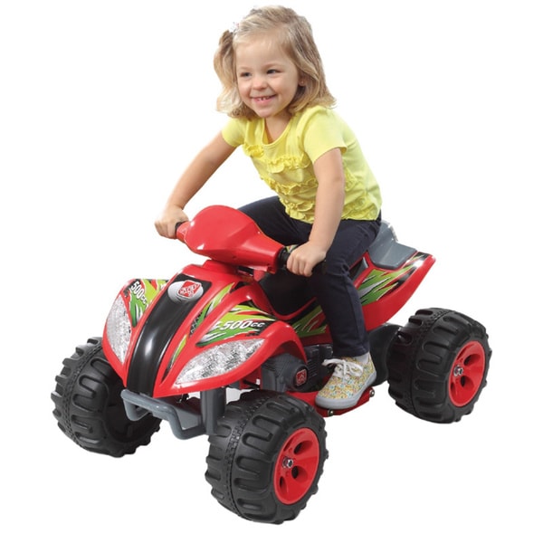 child's battery operated quad bike