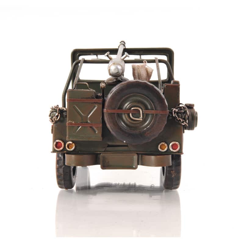 Green 1941 Willys Overland Jeep Scale Model