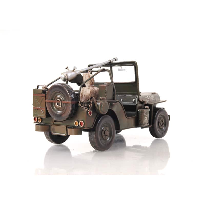 Green 1941 Willys Overland Jeep Scale Model