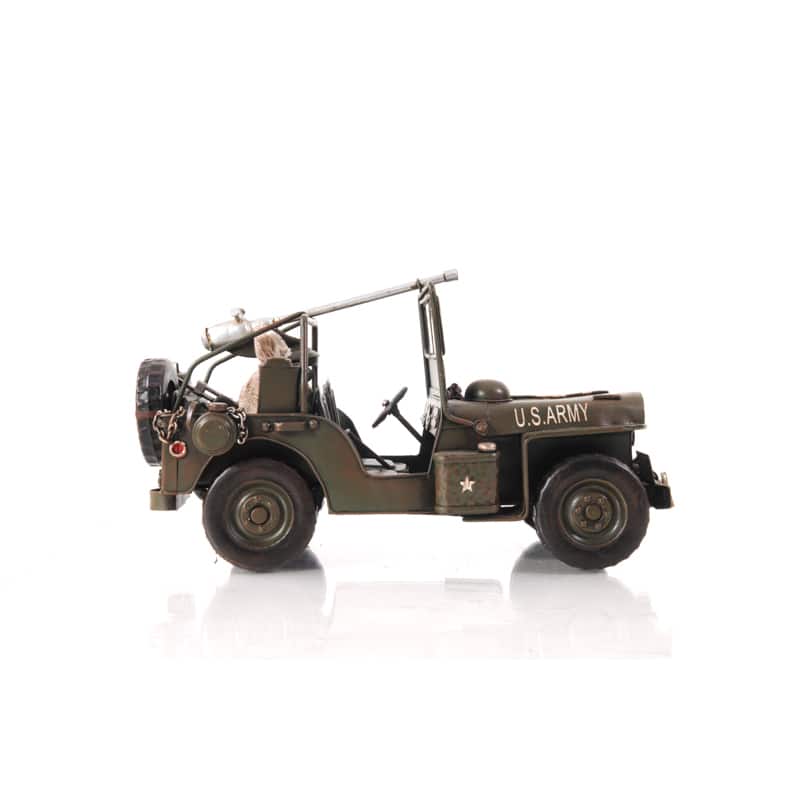 Green 1941 Willys Overland Jeep Scale Model