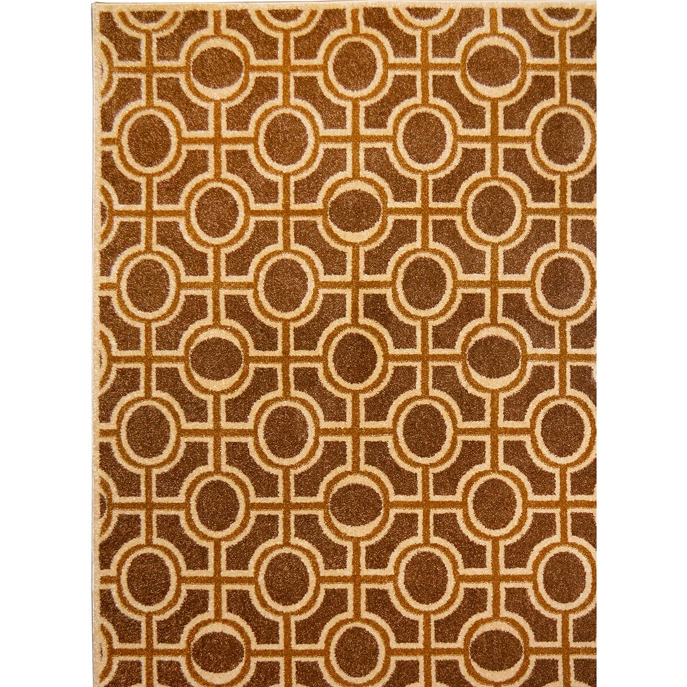 Antique Transitional Brown Area Rug (710 X 1010)