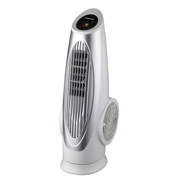 Shop Ovente TF88W Cool Breeze White Tower Fan with Remote Control and