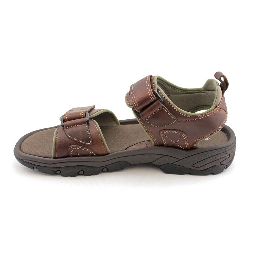 rockport men's rocklake flat sandal