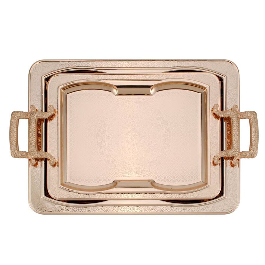 Alpine Cuisine AI18114 2-piece Serving Tray Set