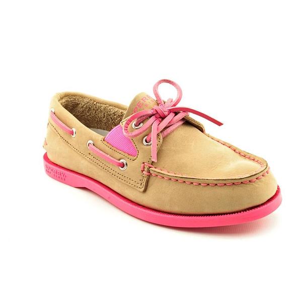 Sperry Top Sider Girl (Youth) 'A/o Gore Linen' Leather Casual Shoes ...