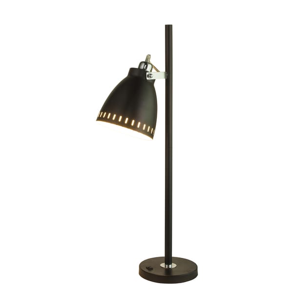 Fangio Lightings #1416BLK 30 inch Metal Tree Table Lamp in Matte Black
