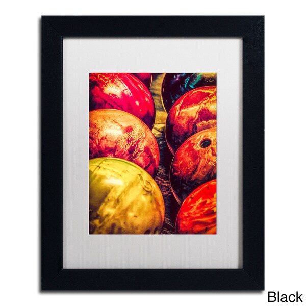 Erik Brede 'Balls' Framed Matted Art
