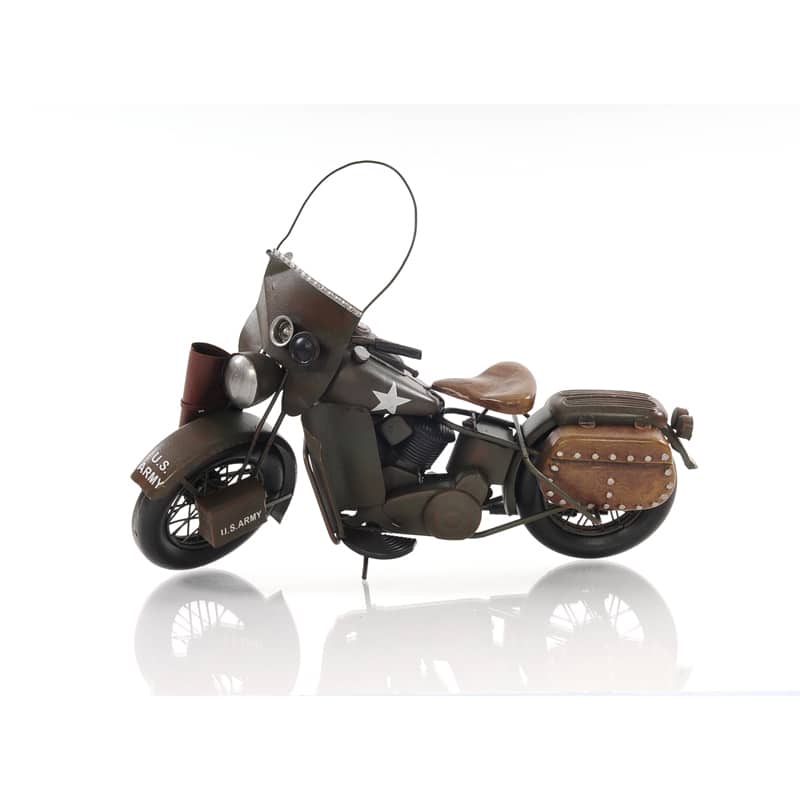 1942 WLA Model 1:12 Scale Model Motorcycle