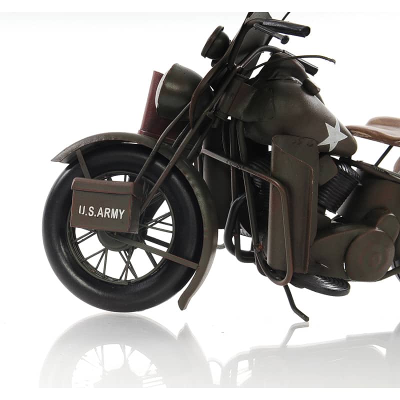 1942 WLA Model 1:12 Scale Model Motorcycle