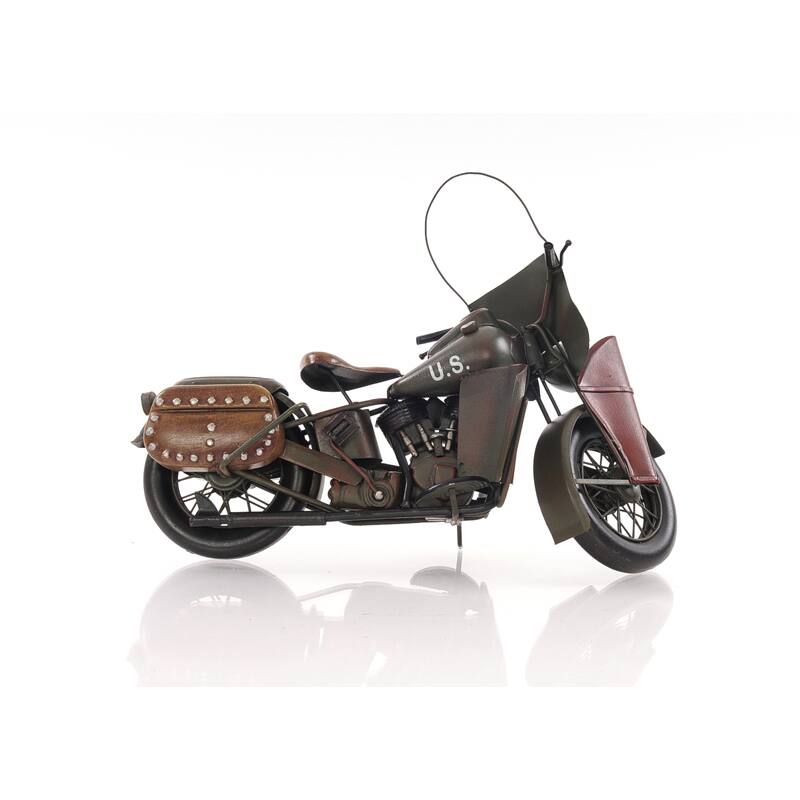 1942 WLA Model 1:12 Scale Model Motorcycle