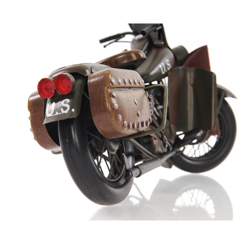 1942 WLA Model 1:12 Scale Model Motorcycle