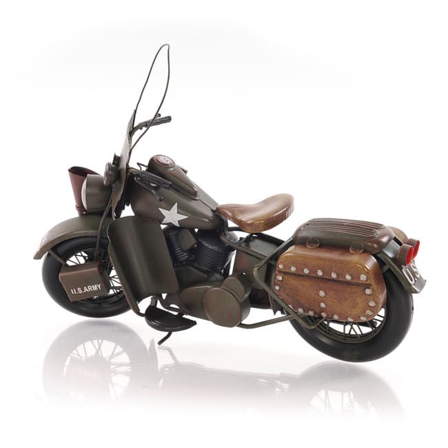 1942 WLA Model 1:12 Scale Model Motorcycle