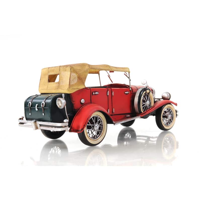 1933 Red Duesenberg J 1:12 Scale Model