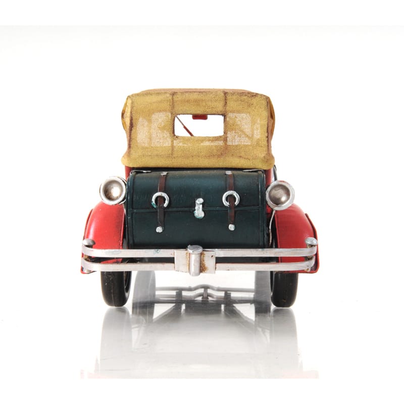 1933 Red Duesenberg J 1:12 Scale Model