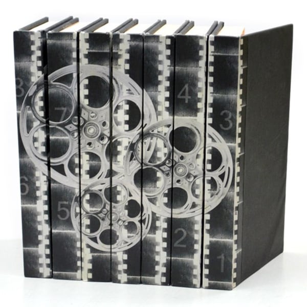 Shop Film Reels Black White Decorative Books Set Of 7 Free