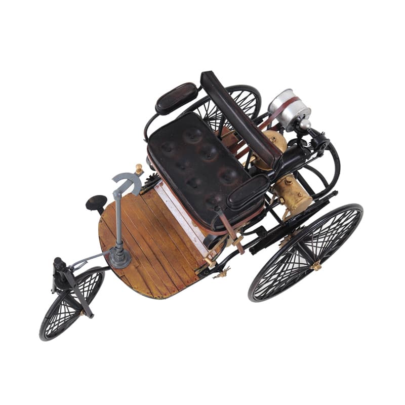 1886 Yellow & Black Benz Display Model Car