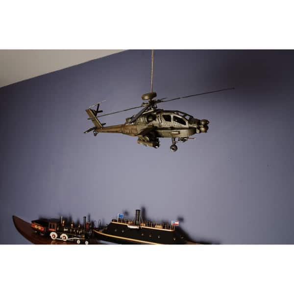 Shop Ah 64 Apache 1 24 Scale Model Helicopter On Sale