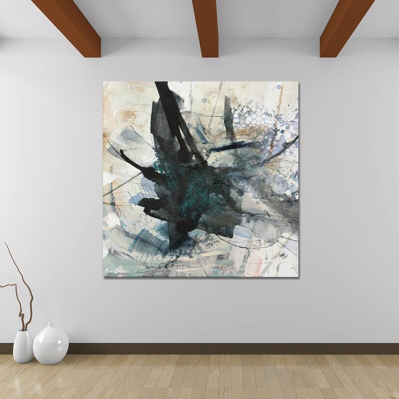 Ready2HangArt 'Bueno Exchange LI' Abstract Canvas Art